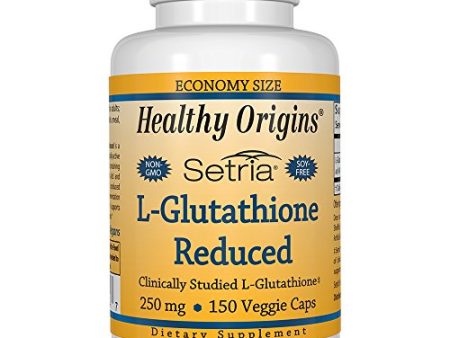 Healthy Origins - Setria L-Glutathione Reduced 250 mg. - 150 Capsules Fashion