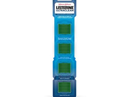 Listerine Ultraclean Access Flosser Starter Refill - 28 ea Online Sale