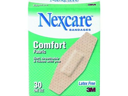 Nexcare comfort fabric bandages, assorted - 30 box Supply