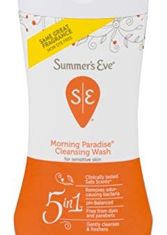 Summers Eve feminine wash for sensitive skin, morning paradise - 9 Oz Supply