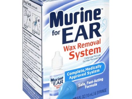 Murine ear drops ear wax removal system - 1 ea. on Sale