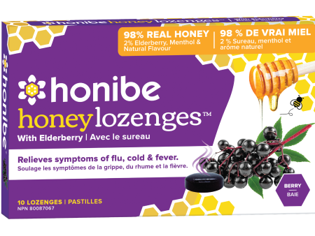 Honibe Honey Lozenges Berry 10 Lozenges Discount