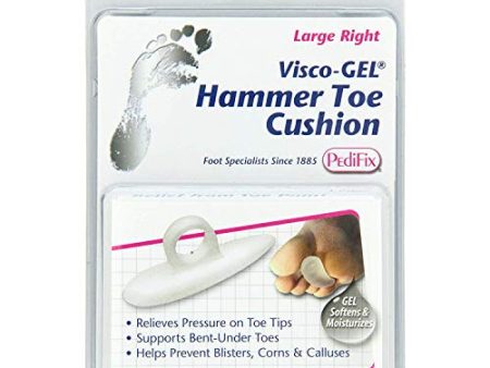 Pedifix Visco-Gel Hammer Toe Cushion, Large - 1 ea For Discount