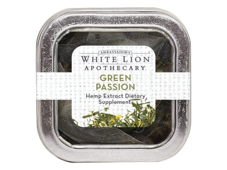 White Lion Green Passion Hemp Extract-infused Tea For Sale