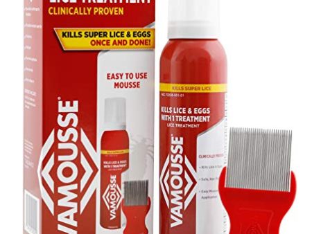 Vamousse Head Lice Treatment, Easy Mousse Application - 6 oz. Cheap