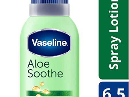 Vaseline Spray and Go Moisturizer in Aloe Fresh - 6.5 oz Sale