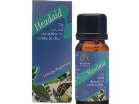 Absolute Aromas Headaid Aromatherapy Blend 0.33 Fl. Oz. Online now