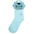 Earth Therapeutics - Aloe Socks Foot Therapy To Pamper & Moisturize Blue - 1 Pair. Online now