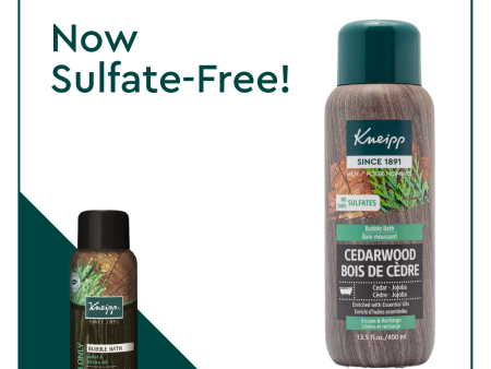 Kneipp Sulfate-Free Bubble Bath, Cedarwood Cedar & Juniper, 13.5 fl oz Online Sale