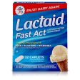 Lactaid Fast Act Lactase Enzyme Supplement - 32 Caplets Online now