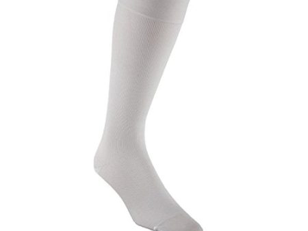 Jobst Medical Legwear for Mens Socks, Knee High 15-20 mmHg Compression, White Color, Size: Large - 1 Box Sale