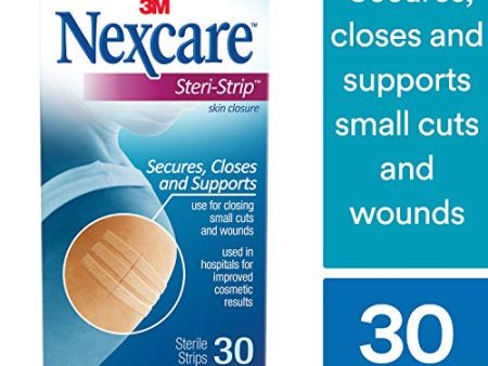 Nexcare Steri-Strip Skin Closure 1 4 X 4 Inches, 30 Count Fashion