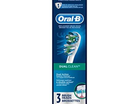 Oral-B DualAction Premium Power Toothbrush 3 Head Refill Discount