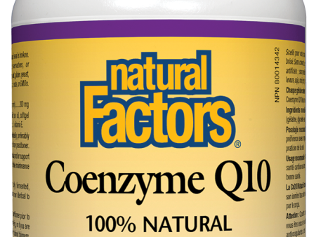 Natural Factors Coenzyme Q10 200mg Fashion