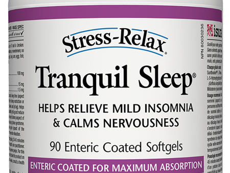 Natural Factors Tranquil Sleep 90 Enteric Coated Softgels Online Sale