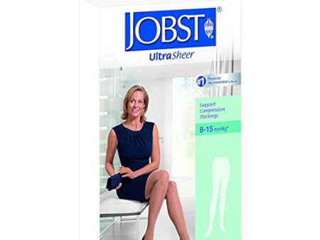 Jobst Ultra Sheer Knee high Support Stockings 8-15 mm Hg Beige - Small Online now