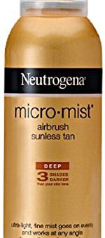 Neutrogena Micromist tanning sunless spray, deep - 5.3 oz. Online Hot Sale