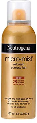 Neutrogena Micromist tanning sunless spray, deep - 5.3 oz. Online Hot Sale