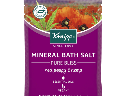 Kneipp Pure Bliss Mineral Bath Salt Hot on Sale