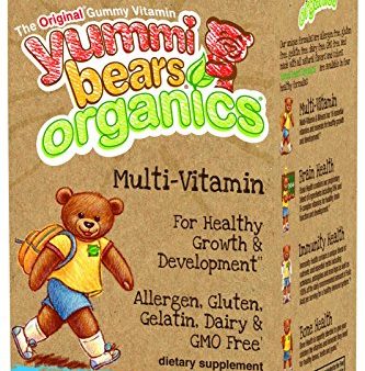 Yummi Bears Organics Multi-Vitamin, Gummy Vitamins for Children, 90-Count Bottle. For Discount