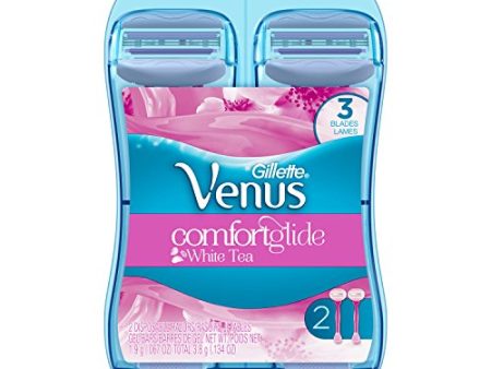 Gillette Venus Spra Breeze Disposable Razors - 2 ea Online now