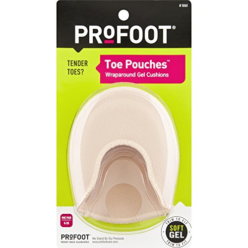 Profoot Care Pump Pouches Toe Cushions for Women - 1 Pair Fashion