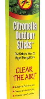 Neem Aura Naturals Outdoor Citronella Sticks - 10 ea on Sale