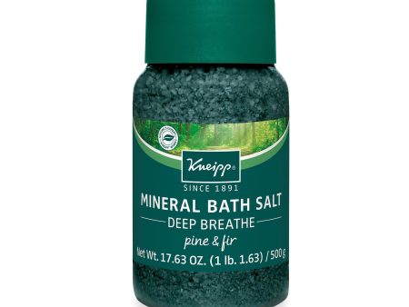 Kneipp Deep Breathe Mineral Bath Salt Hot on Sale