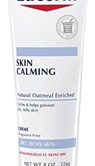 Eucerin Dry Skin Therapy Calming Creme - 8 oz. For Discount