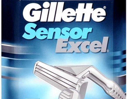 Gillette Sensor Excel Shaving Cartridges for Men - 10 ea Discount