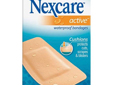 Nexcare 3M Active Extra Cushion Bandages, Knee and Elbow - 8 ea Sale