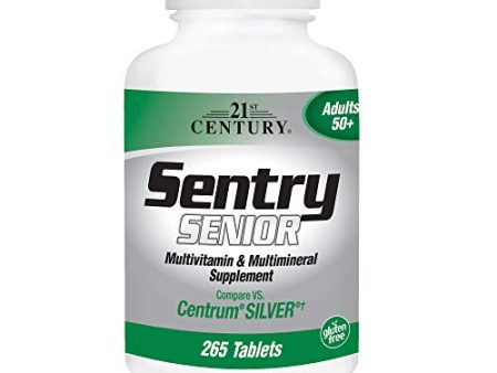 21st Century Sentry Senior Tablets - 265 ea Supply