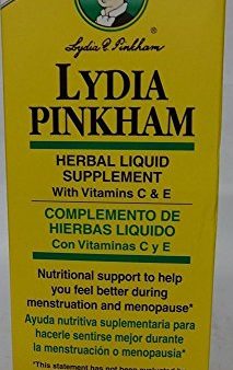 Lydia Pinkham Liquid To Feel Better During Menstruation and Menopause - 224 ml. Discount