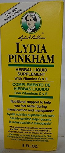 Lydia Pinkham Liquid To Feel Better During Menstruation and Menopause - 224 ml. Discount