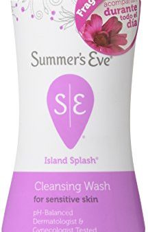 Summers Eve Cleansing Wash for Sensitive Skin, Island Splash - 9 oz. Hot on Sale