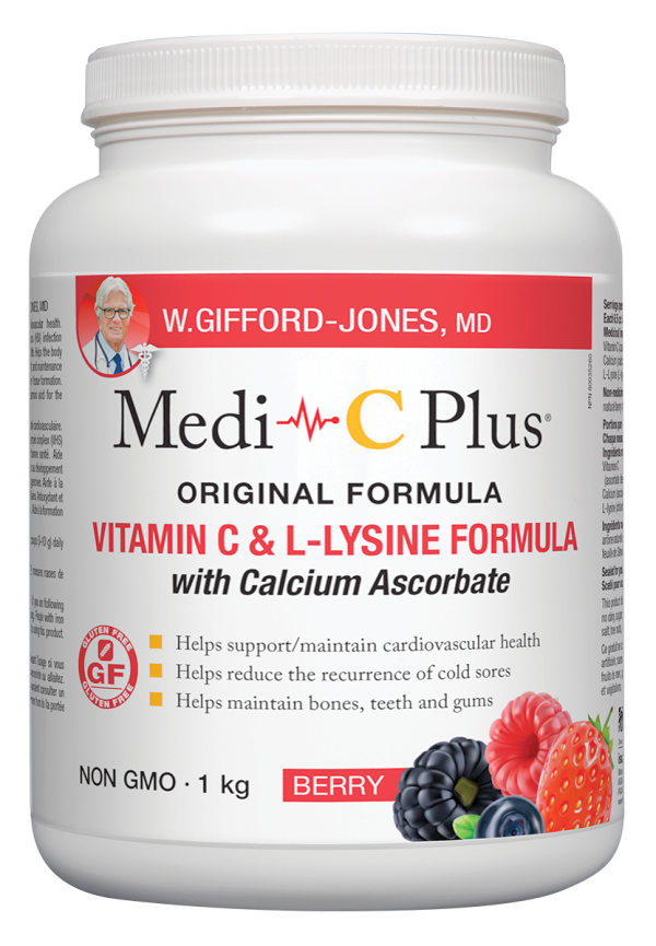 Medi-C Plus Calcium Formula Berry Powder Hot on Sale