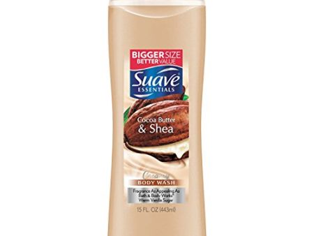 Suave skin therapy body wash, cocoa and shea butter - 12 oz. Hot on Sale