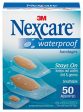 Nexcare Waterproof Clear Bandage Assorted Sizes - 50 ea For Discount