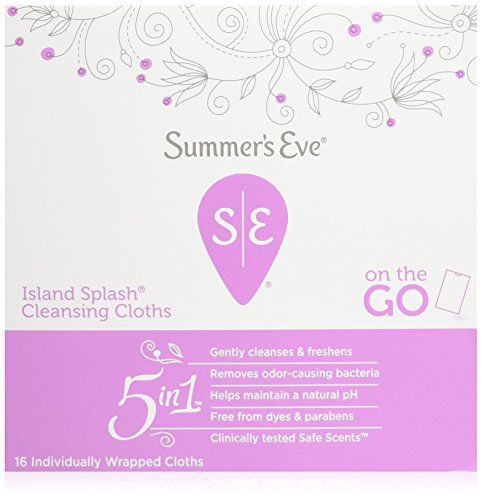 Summers Eve Cleansing Cloth for Sensitive Skin, Island Splash - 16 ea. Fashion