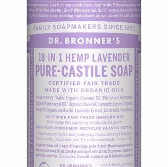 Dr. Bronner s All-One Pure-Castile Liquid Soap Lavender Cheap