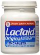 Lactaid  Original Strength Lactase Enzyme Supplement, Caplets - 120 ea Online now