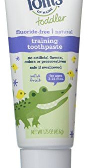 Tom s of Maine - Toddler Fluoride-Free All Natural Training Toothpaste Mild Fruit - 1.75 oz. Online now