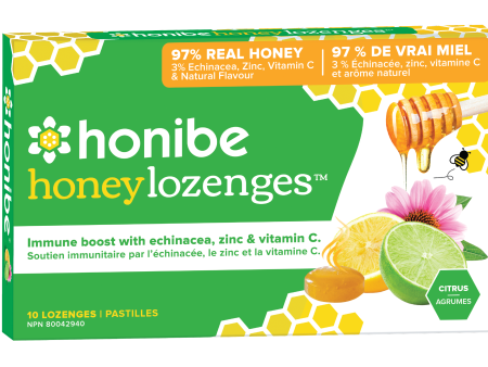 Honibe Honey Lozenges Citrus 10 Lozenges Online