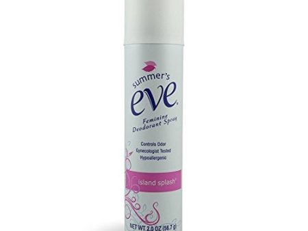 Summers Eve feminine deodorant spray, Island splash - 2 oz Online Sale