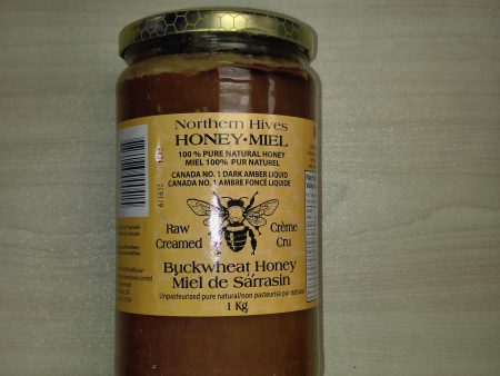 Northern Hives Raw Creamed Buckwheat Honey 1 Kg Discount