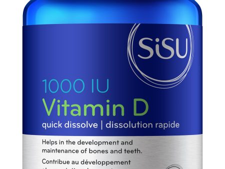 SISU Vitamin D 1000IU Quick Dissolve Tablets Sale