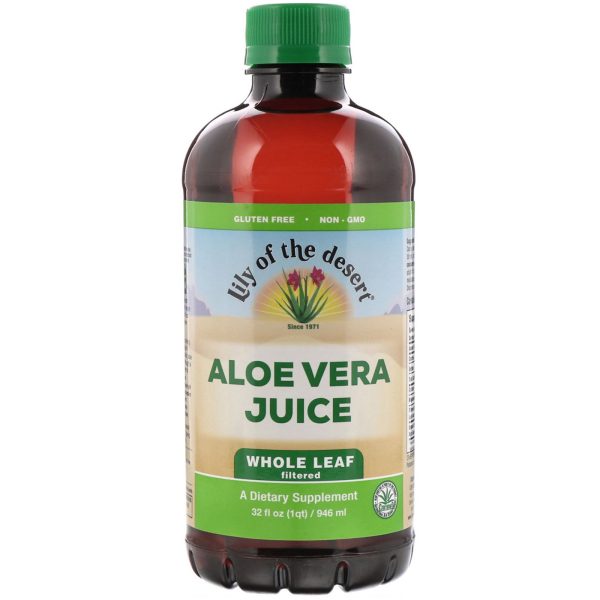 Lily of the Desert Aloe Vera Juice Whole Leaf Supply