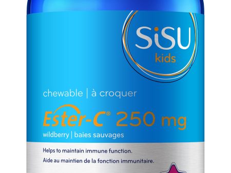 SISU Kids Ester-C 250mg 120 Chewable Tablet Fashion