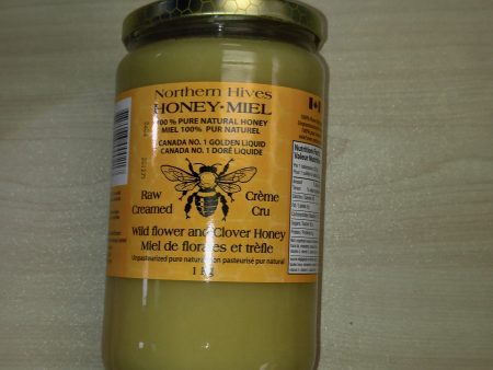 Northern Hives Raw Creamed Wild Flower and Clover Honey 1 Kg For Discount